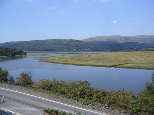 BEWS Dyfi Estuary showing part of existing A487resized.JPG